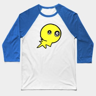 Yellow monster Baseball T-Shirt